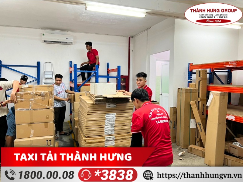 Phạm vi hoạt động của dịch vụ chuyển kho xưởng Thuận An tại Thành Hưng