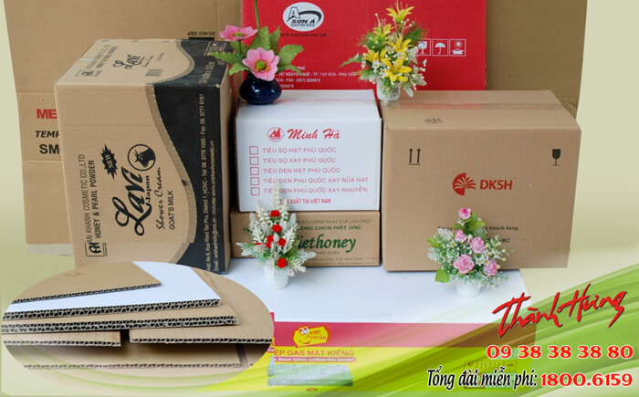Bao bì Thành Hưng cung cấp hầu hết các loại thùng carton đóng gói