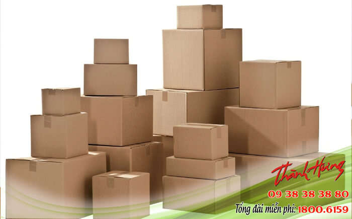 Hàng hóa được đóng gói bằng thùng carton có nhiều tiện lợi cho việc quảng cáo thương hiệu của sản phẩm.
