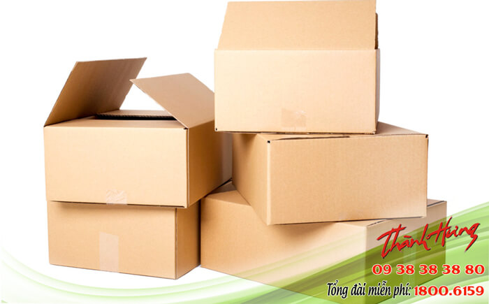 Thùng carton đóng hàng giá rẻ cũng là vật dụng được các shop online săn tìm.