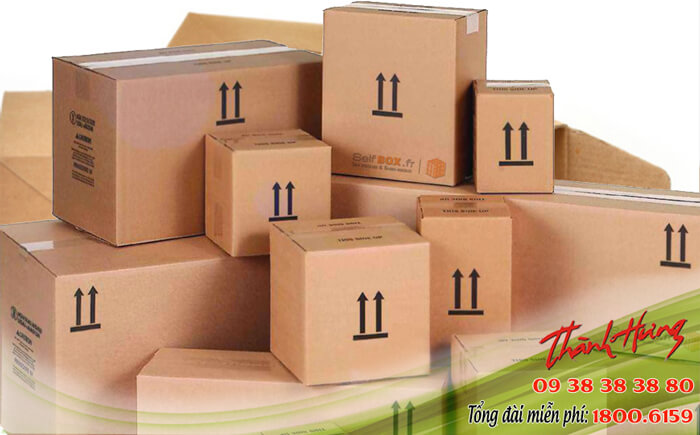 Việc sử dụng thùng giấy carton ngày càng trở nên thông dụng hơn.
